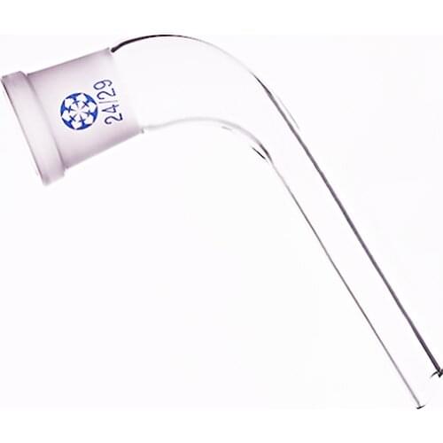 105 degree distillation joint 24/29,Tail pipe,Horn tube,Laboratory glass connector