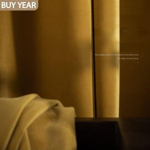 Modern Curtains for Living Dining Room BedroomPlus Velvet Simple Light Luxury Chinese Thickening Finished Product Customization