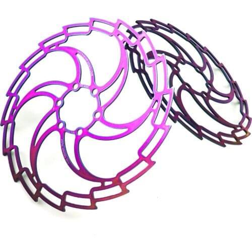 1Pcs SUS 410 Material MTB Mountain Bike Disc Bicycle Brake Rotor Hydraulic Disc Brakes Bicycle Use160MM/180/203MM