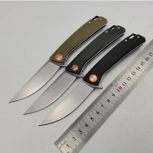 KESIWO GT959 Folding D2 Blade Micarta handle Pocket Survival Hunting Tactical Outdoor Camping Kitchen Rescue Fruit EDC Knife
