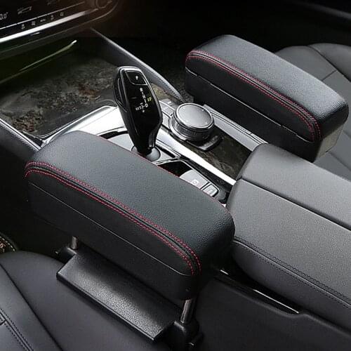 Universal Car Armrest Box Elbow Support Auto Seat Gap Organizer Automobiles Protector Anti Slip Armrest Cushion Cover Pad