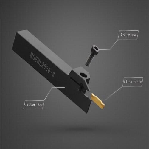 WALTETAP CNC Lathe Grooving And Cutting Turning Tool Rod MGEHL 1010 1212 1616 2020 - 1.5 2 3 4 5
