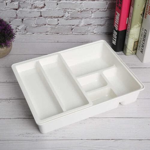 Drawer Storage Box Tableware Organizer Multiple compartments Storing Forks Spoons Knives and Chopsticks for Kitchen Tableware