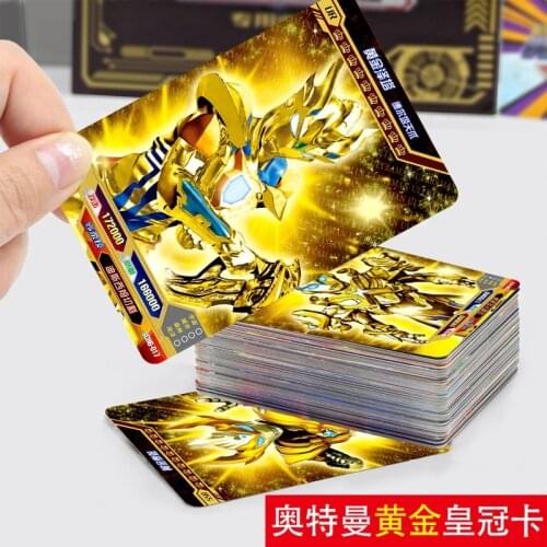 Bandai Ultraman Card Gold Card Out of Print Glory Edition Signature Cazeta Cerro Card Complete Collection Book Card Book Toy