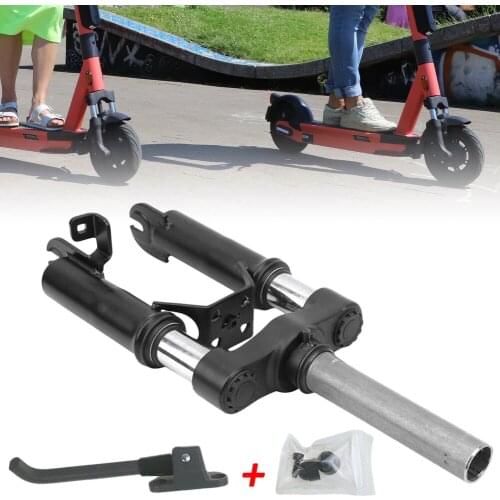 1pcs Electric Scooter Suspension Front Fork Shock Absorber With Kickstand For Ninebot G30 Max Electric Scooter Accessories