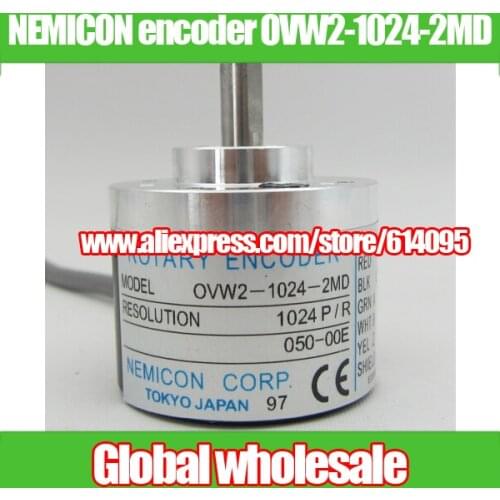 1pcs Japan NEMICON OVW2-1024-2MD rotary encoder / 1024 line 1024P / R NEMICON rotary encoder