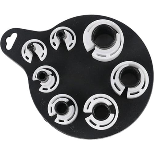 7Pcs Car Air Conditioning Duct Removal Tools Cooler Tubing Disassemble Fuel Oil Pipe Line Disconnect Repair Tool Kit