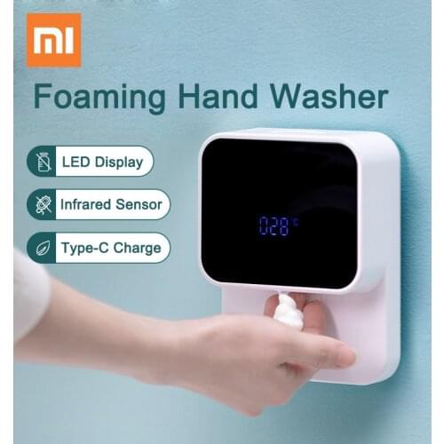 Xiaomi Youpin Automatic Induction Foaming Hand Washer Sensor Foam Household 0.25s Infrared Sensor Soap Dispenser For Home Mall