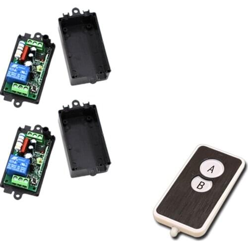 AC 110V Wireless Remote Control Switch AC 220V Receiver Module 1CH RF Remote Controller 315/433Mhz