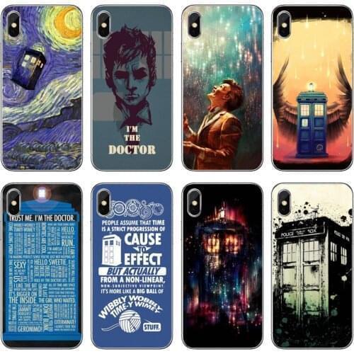 Doctor-Who-Tardis-Police-Box For Xiaomi Redmi 2 S2 3 3S 4 4A 5 5A 5 6 6A 7A 9 9T 9C 9A Pro Pocophone F1 Cover