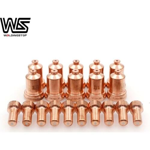 Electrode Contact Tip/Nozzle 1.1mm for PTM80 PTM-80 IPT-80 PT80 Plasma Cutter Torch Consumables PKG/20