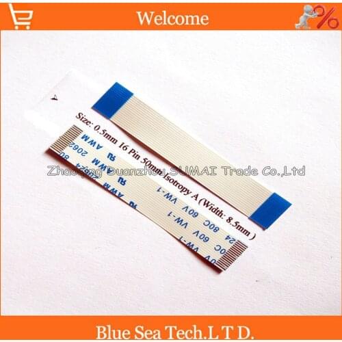 FFC/FPC Flexible Flat Cable 0.5mm pitch 16 pin 50mm Isotropy A or Anisotropy B cable,20624 80C 60V VW-1