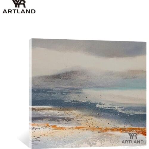 Canvas painting 100% Handmade oil painting on canvas indoor hanging picture wall home backdrop decoration for living room