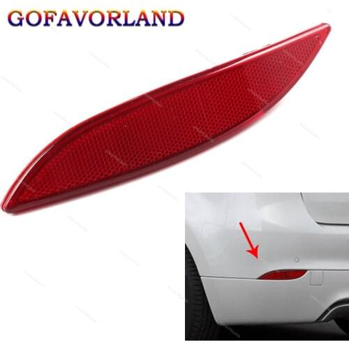 265650004R Left Rear Bumper Reflector Lamp Lens Red Fit For Renault Megane Clio MK3 2008 2009 2010 2011 2012 2013