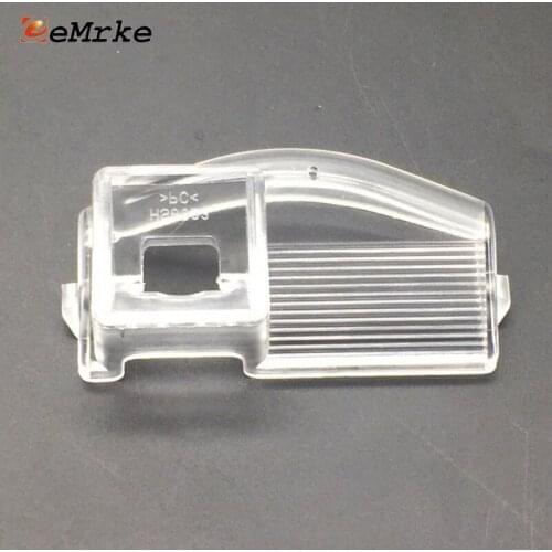 EEMRKE DIY Car Camera Bracket License Number Plate Lights Housing Mount for Mazda 2 DY 2003 3 (3 MPS) 6 2009-2012