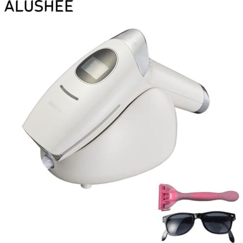 ALUSHEE Unlimited Flash Laser Epilator Permanent IPL Hair Removal Machine Ice Cool Painless Hair Remover At Home Use