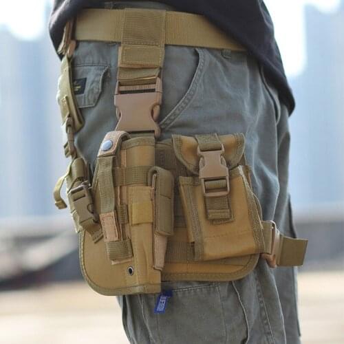 Multifunctional Tactical Accessories Belt Bag Tactical Leg Packet 900D Military Molle Bags Outdoor Climbing Camping Hiking Bag