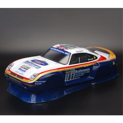 Team C 959 Toys Model Clear Body Shell With Sticker 210MM For Rc Drift Car On-Road Flat Sport Rally Electric Cars