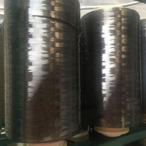 Carbon Fiber 12K Tows Strand Filament Yarn Thread Tape Tow 30 / 50 / 100 meters Length 4000 MPa 800 tex ( grams / 1000 meters )
