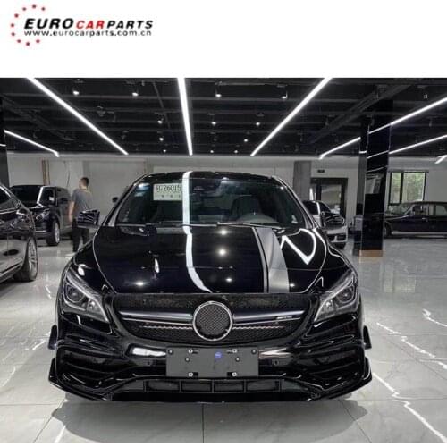 CLA CLASS W117 2013-2020year CLA 45 body kit for car fit for W117 front bumper grille side skirt and rear bumper