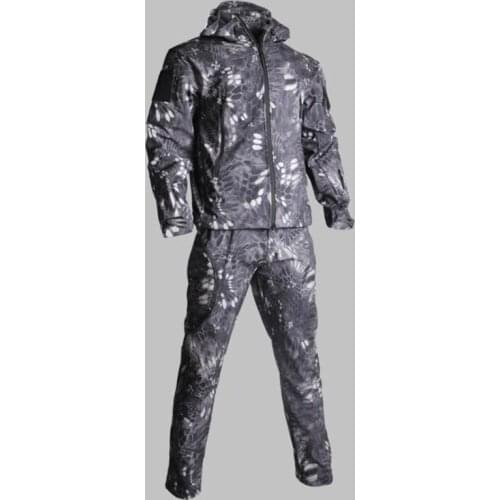 TAD Softshell Hunting Clothes Sport Jacket Or Pants Camouflage Military Army Suits Outdoor Hiking Camping Windbreaker Jacket