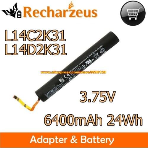 Genuine Lenovo L14D2K31 L14C2K31 Battery For YOGA Tablet 2-830LC 830lLC 830L L851f 830F Li-ion Rechargeable Battery Packs