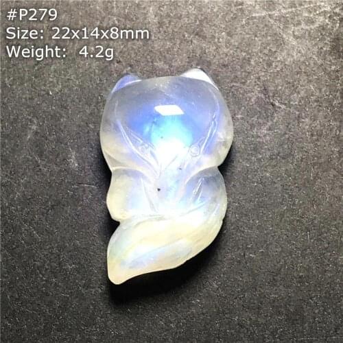 Top Natural Moonstone Fox Shape Pendant Jewelry For Women Lady Man Love Gift Blue Light Crystal 22x14x8mm Beads Gemstone AAAAA