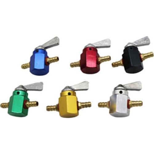 Universal inline 6mm 8mm In-Line Petrol / Fuel Tap Motorcycle On-OFF Petcock Fuel Switch