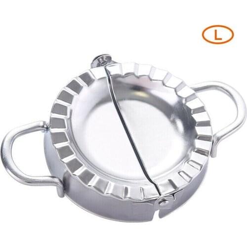 Stainless Steel Dumpling Maker Wraper Dough Cutter Ravioli Dumpling Mould Meat Pie Pasty Maker Mold Presser Kitchen Gadget Tool