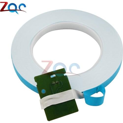 1 Piece Double Side Tape Length 25m Width 8mm Heat Tape Adhesive Tape for PCB CPU LED Strip Light Heatsink