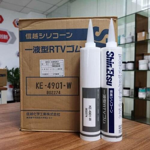 1PCS Shin-Etsu KE-4901-W Non-corrosive Heat Dissipation Conductive Sealant Glass Metal Ceramic Plastic Glue
