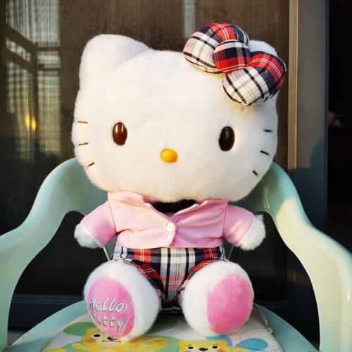 30cm Cute kitt Plush Toys Stuffed Animal Soft Doll Kids Birthday Gift Cartoon Anime