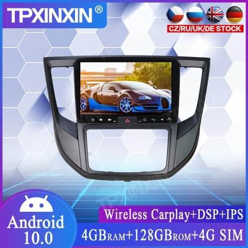 4+128G Android 10 For Mitsubishi Lancer 2017-2019 Car GPS Navigation Car Player Auto Radio Tape Recorder Stereo Headunit Stereo