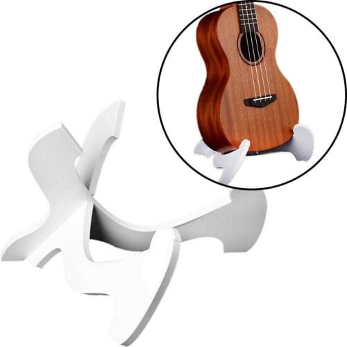 Guitar Accessories Foldable Hardwood Guitar Bass PVC Collapsible Holder Stand Ukulele Violin Mandolin Banjo Accessories