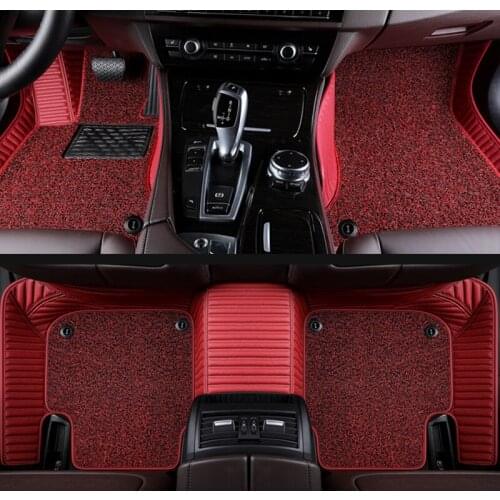 Custom car floor mats For suzuki grand vitara jimny sx4 swift car accessories waterproof carpet rugs foot mats