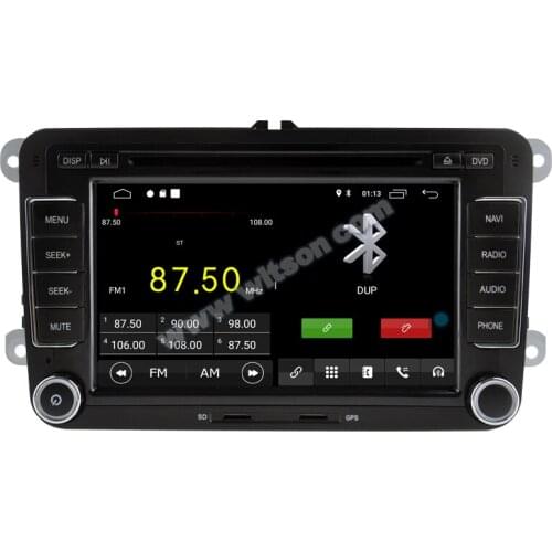 7" Android 9.0 OS Car DVD Multimedia GPS Radio for Skoda Roomster 2003-2015 & Skoda Patrick 2004-2008 & Skoda Rapid 2012-2013