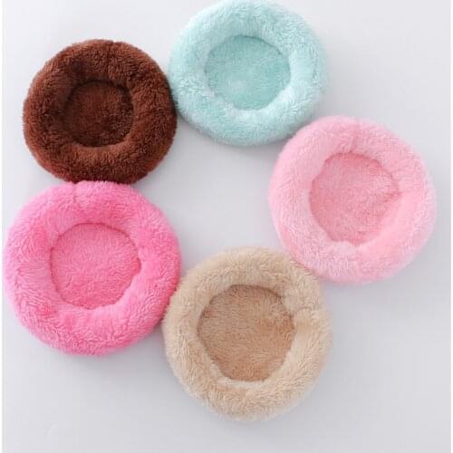 Hamster Bed Winter Pet Supplies Velvet Warm Pet Hamster Nest Pad Cotton Cushion Hedgehog Chinchilla Rabbit Small Animal Bed