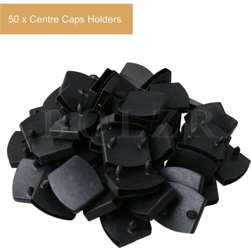 BQLZR Plastic Double Centre Caps Holders Replacement for Holding and Securing Wooden Slats on The Bed Base Pack of 50