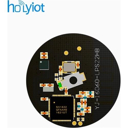 Barometer sensor nRF51822 bluetooth module ibeacon LPS22HB, CR2032 battery holder
