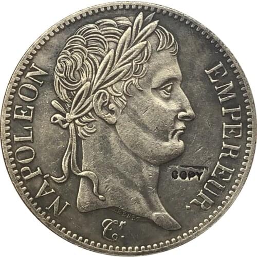 France 1807 5 Francs coins copy