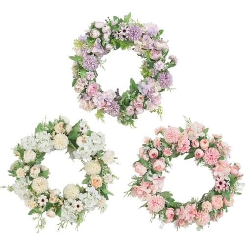 Garland Flower Door Twig Artificial Faux Garland Door Decoration