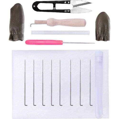 MIUSIE 15PCS Felting Needles Pin Tool Wool Pins Knitting Needle Craft Supplies Felting Starter Tool Sewing Making Accessories