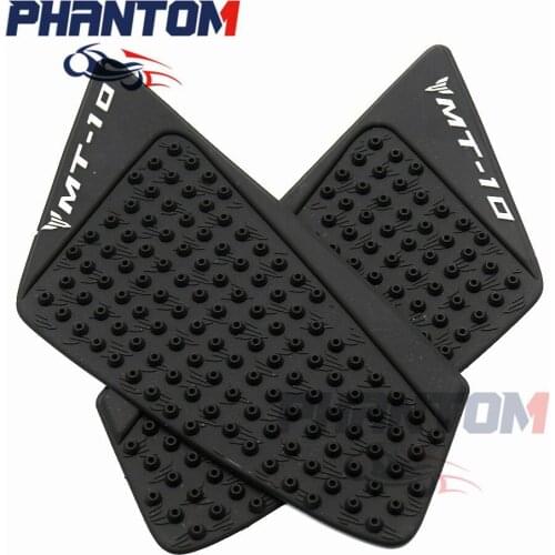 Motorcycle motorbike MT 10 Accessories Rubber Decal Motocross Oil Tank Pad Protector For yamaha MT10 2016 2017