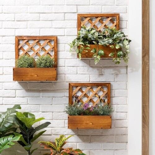 Wall-mounted Flower Stand Home Decoration Fleshy Flower Pot Wall-mounted Decorative Flower Pot Save Space