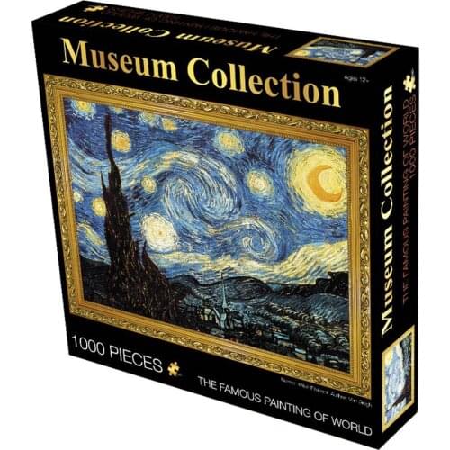 2019 Hot Sale DIY Jigsaw puzzle 1000 pieces jigsaw Puzzles for Adult Kids Educational Puzzle Toys Home Wall Decoration Painting