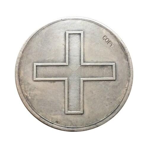 Russian Coins 1 ruble copy 44mm