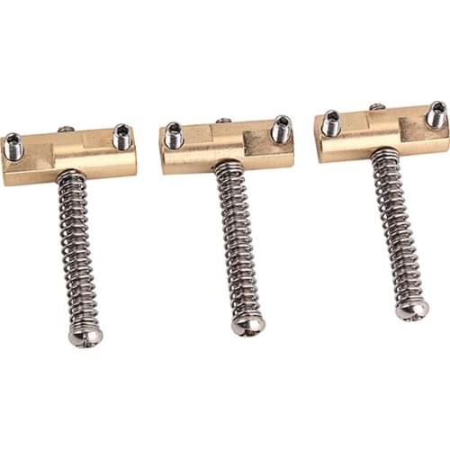 Vintage Style Fixed Tele Electric Guitar Bridge With Brass Saddles TL bridge