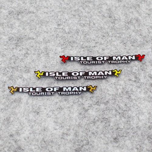 Isle of Man TT Tourist Trophy Motorcycle Helmet Stickers Manx T/T Road Race Car Vinyl Decal Decorate Rider Graphics