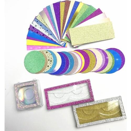Wholesales internal Glitter Background Paper for Eyelash Case lash box for the inside of the eyelash packaging box make up