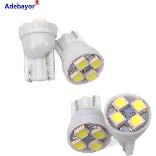 1000pcs 4 smd T10 194 W5w 4 LED SMD 3528 1210 Car LED Light Lamp LED dome lamp Bulb White Wholelsaes